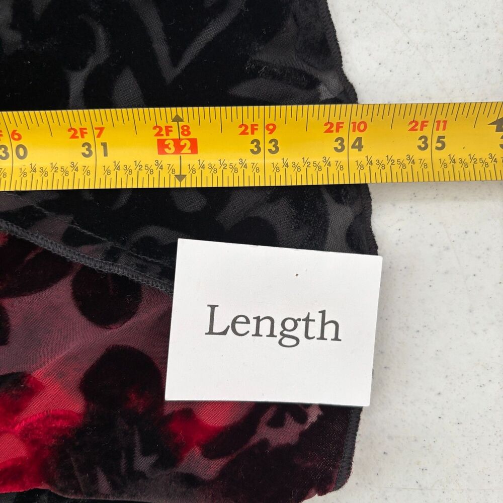 Velvet Burnout Patchwork Duster Small - image 6